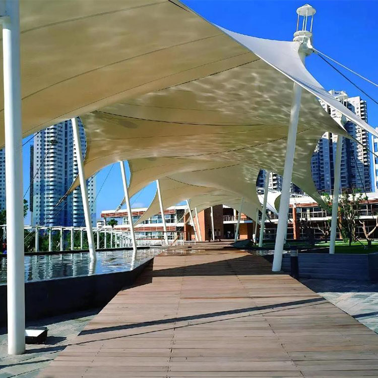 肃南裕膜结构景观棚