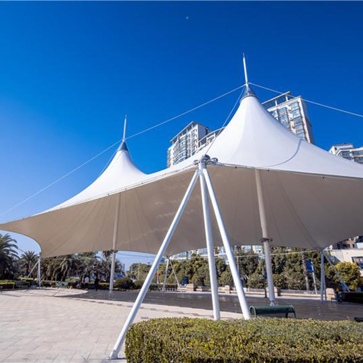 肃南裕膜结构景观棚