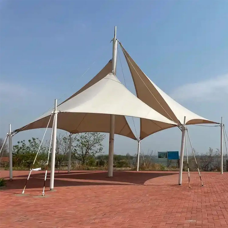 肃南裕膜结构景观棚