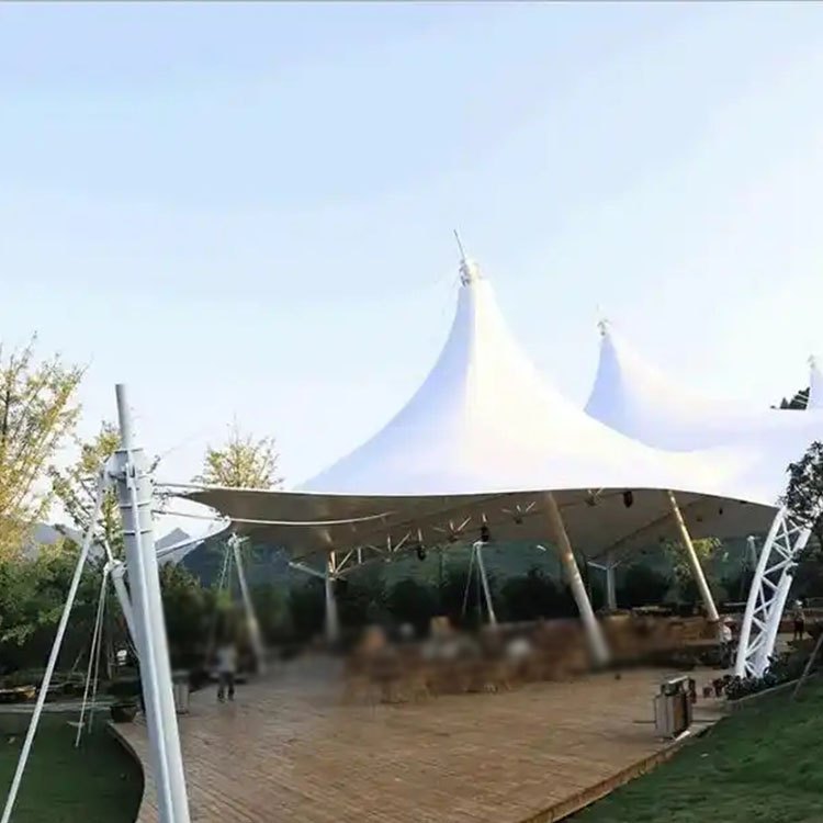 肃南裕膜结构景观棚