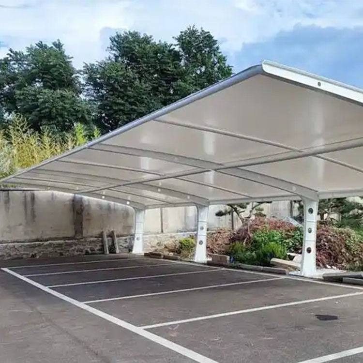 肃南裕膜结构汽车棚