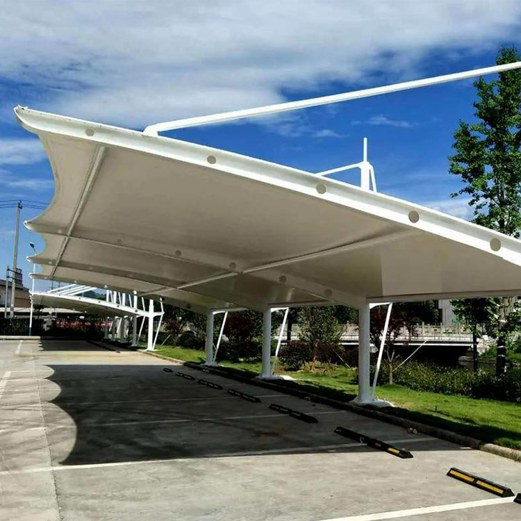 肃南裕膜结构汽车棚