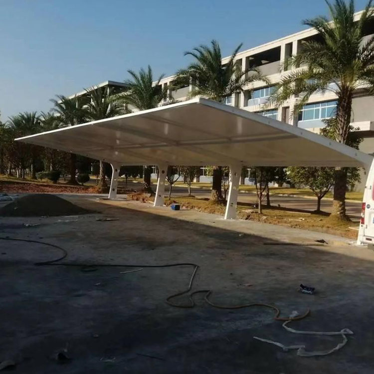 肃南裕膜结构汽车棚